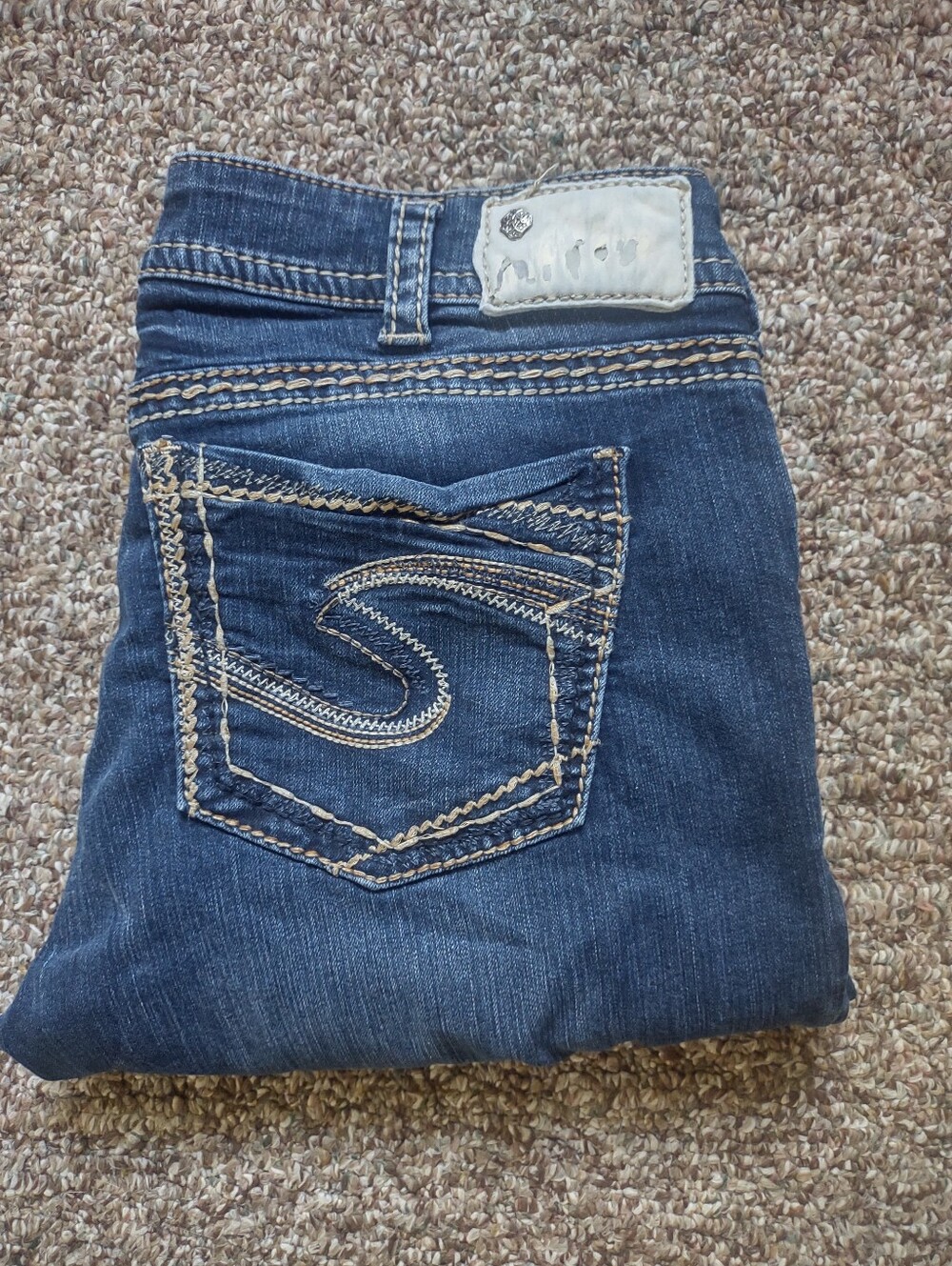 Silver Suki Skinny 33x30
